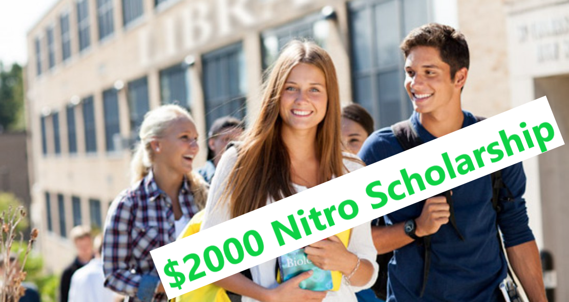 $2000 Nitro Scholarship