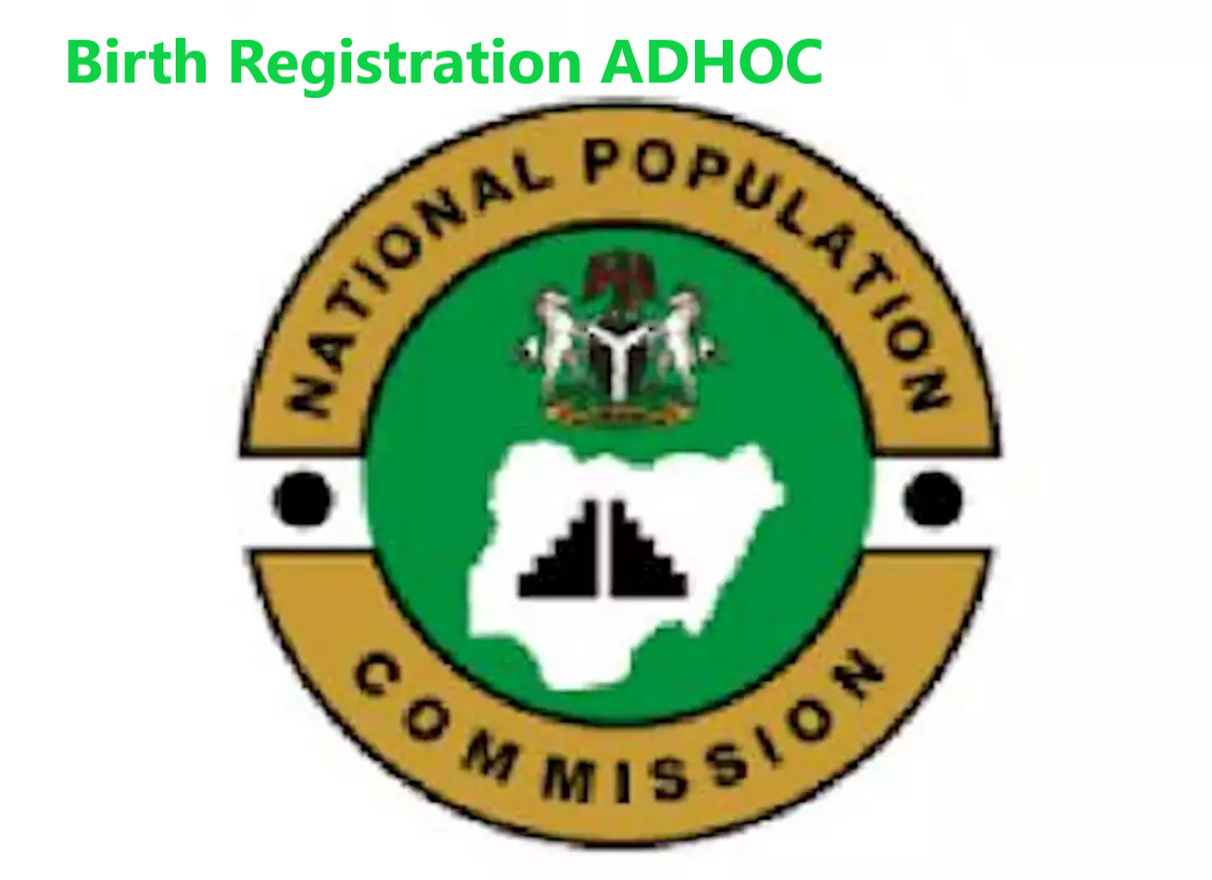 Birth Registration ADHOC